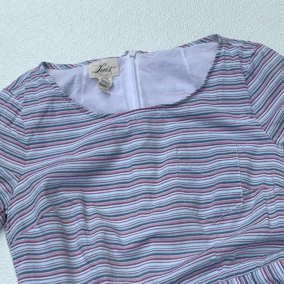 Vintage Levi’s dress size xs stripes - Picture 3 of 10